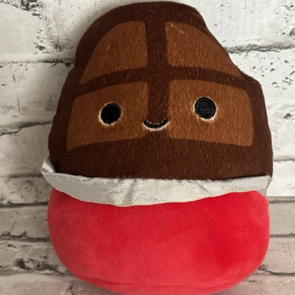 Squishmallows Kelly Toy Paulton The Chocolate Candy Bar Plush 6” - Picture 1 of 3